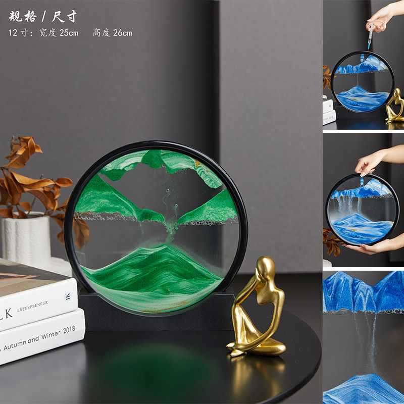 3Dサンドアートフレーム – 動くアートで魅了&リラックス!